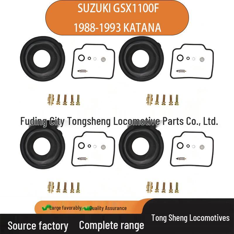 

4-Piece Carburetor Repair Kit for 1988-1993 Suzuki GSX1100F Katana Consult Customer Service