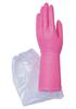 Dunlop Home Products Vinyl Gloves for Work Thick Long Sleeves with Arm Covers Pink M Cleaning Laundry Gardening Nursing Care Covers Up To the