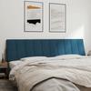 VidaXL Headboard Cushion, Headboard Pillow with Self-Adhesive Strips, Padded Bedroom Cushion, 374693