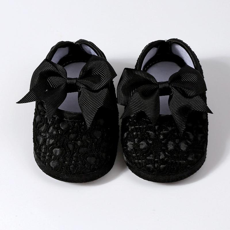 

Детская обувь для малышей, плоская, нескользящая, с бантом 12