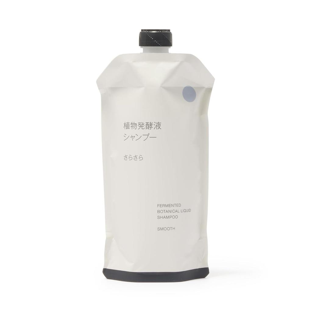 Muji Plant Fermented Liquid Shampoo Smooth (Refill) 340 mL