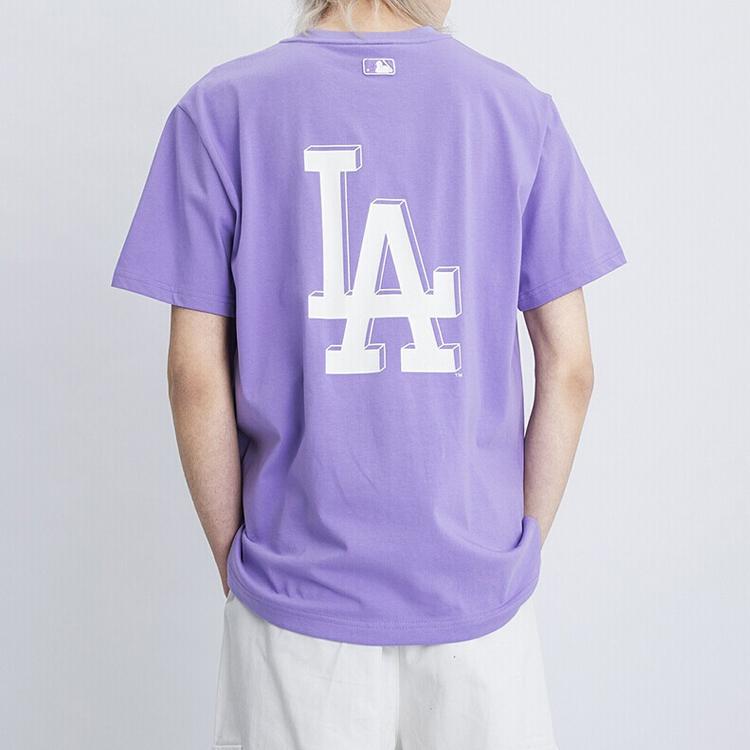 New MLB Los Angeles Dodgers T Shirts Unisex Purple 31TS03131-07V