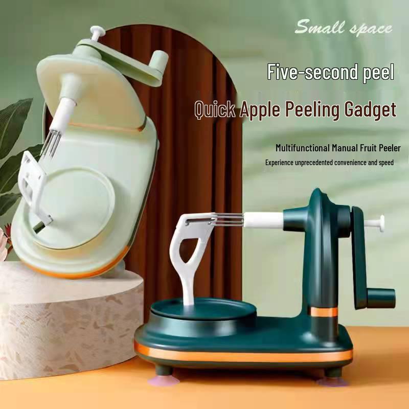 Hand-Crank Apple Peeler: Easy-to-Use Kitchen Gadget for Effortless Fruit Peeling