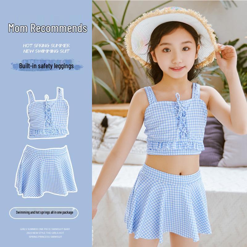 Dívčí roztomilé princeznovské plavky: Věk 3-12