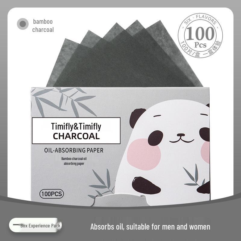 Portable Scented Facial Oil Blotting Papers for Men, Women, Students - 100 Sheets