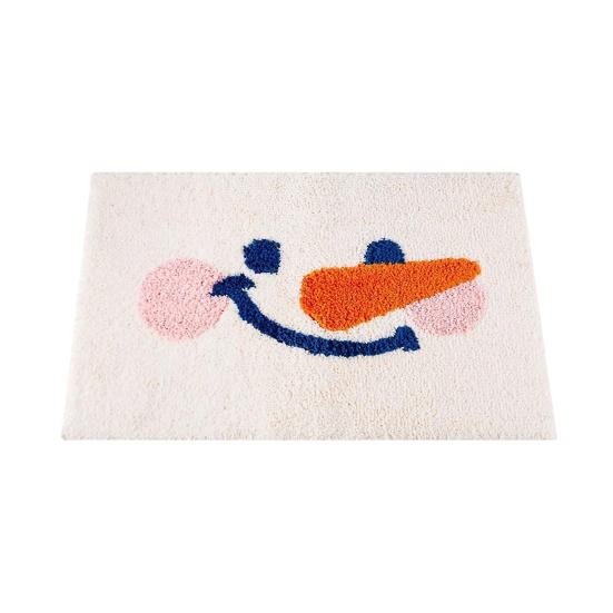 

Christmas Themed Pattern Floor Mat Anti-Slip Bottom Soft Comfortable Faux Cashmere Rug Vibrant Color Door Rug 60cm 7