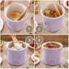 All-in-one Pot Mini Electric Cooker Small Mini Cooking Pot Electric Hot Pot Steamer  Household