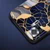 Watercolor Marble Phone Case For Xiaomi Redmi Note 14 13 5G 10 11 12 Pro Plus 4G 14C 13C 12C 10C Black Cover