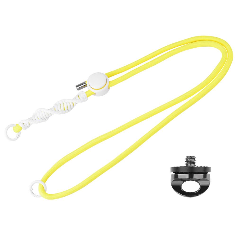 Anti-Lost Rope with 1/4 Screw Neck Strap Camera Neck Lanyard for DJI Osmo Pocket 3 for Insta360 X4 Accessories