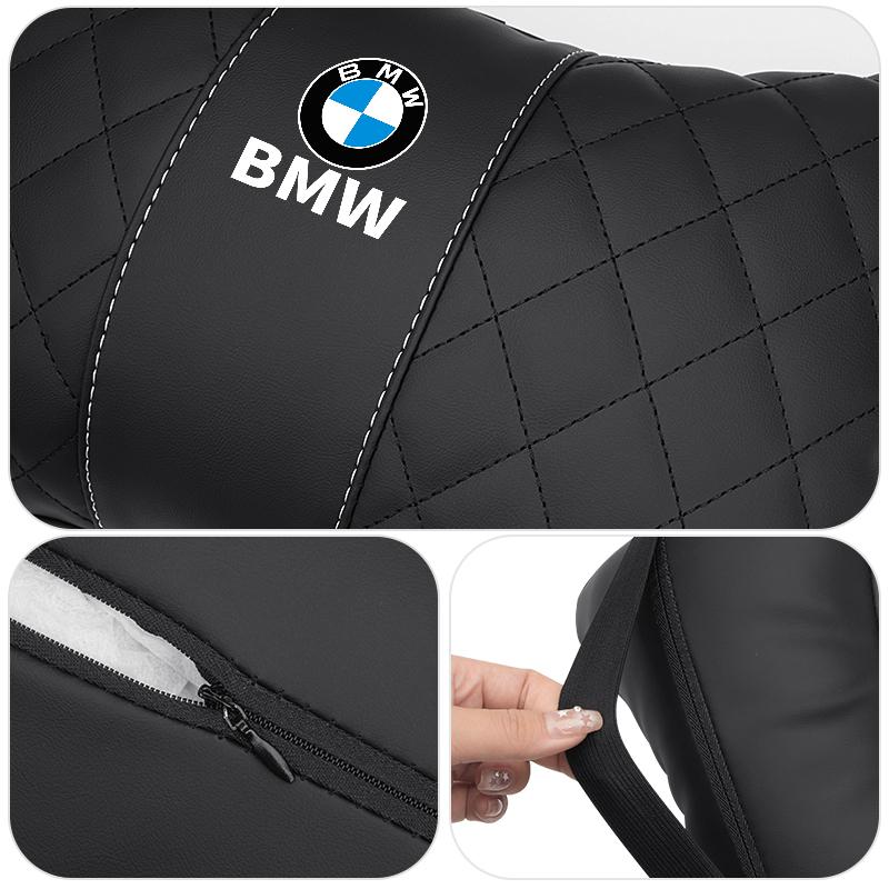 2025 Horké Logo Auta Opěrka Hlavy Polštářek na Krk Bederní Opěrka Polštář z Paměťové Pěny Pro BMW M X1 X3 X5 X6 X7 E30 E90 M3 E84 E83 F25 E83 F25 E91 E6