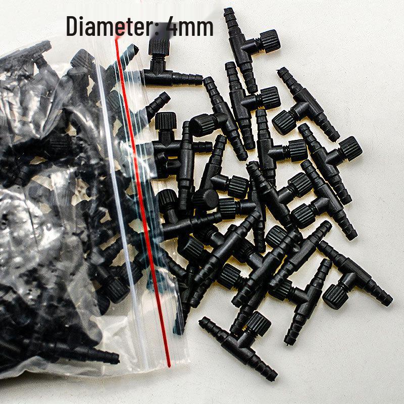 4mm Aquarium Airflow Adjustment Valve for Oxygen Tube and Aeration Pump
