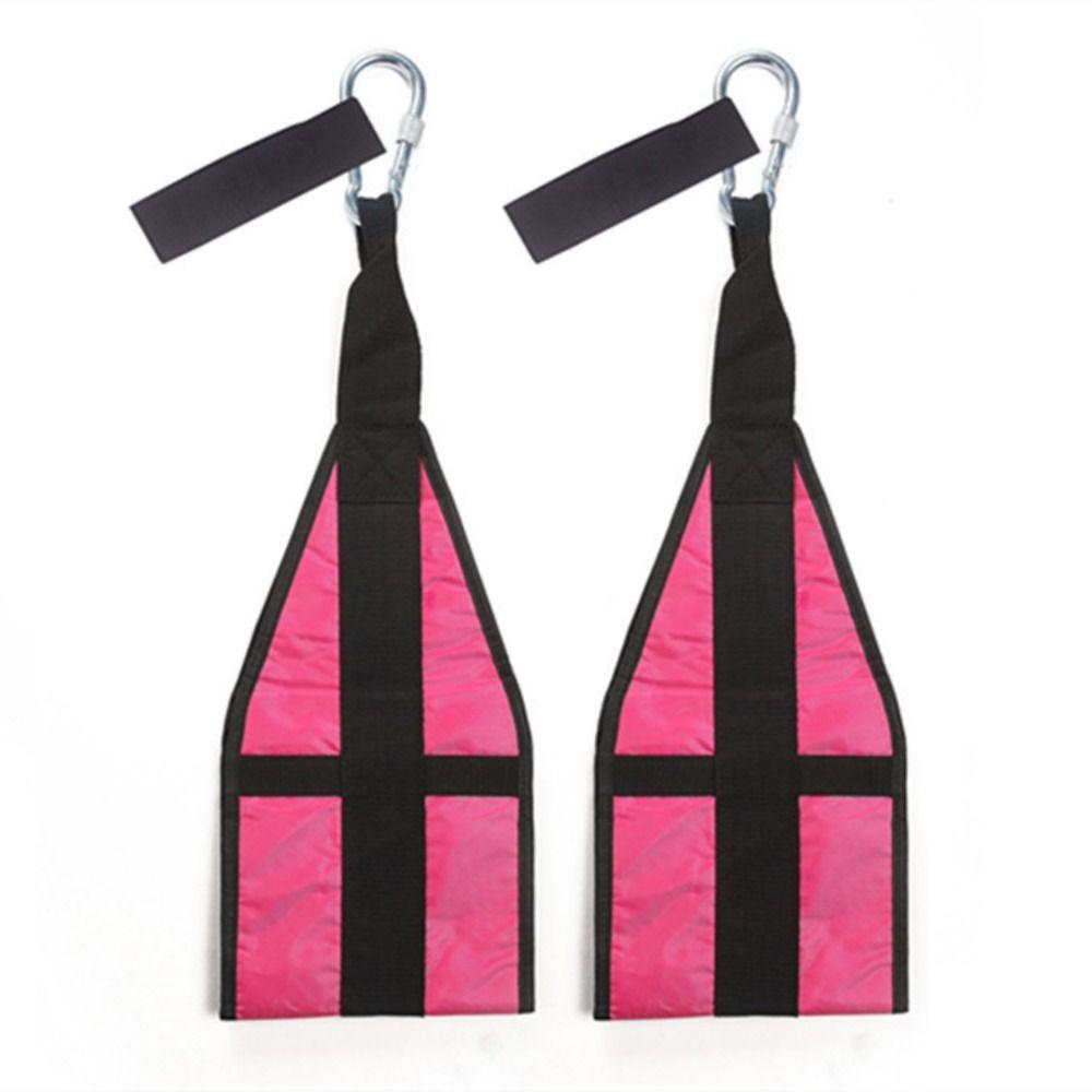 2pcs Nylon Abdominal Muscle Cantilever Rip-Resistant Hanging Belt Suspension  Pull Up Training