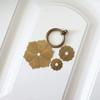 Bouton de Tiroir de Meuble/Porte en Bronze/Laiton Ancien Poignée Anneau Pendante d'Armoire Commode Crochet de Murale Quincaillerie de Meuble