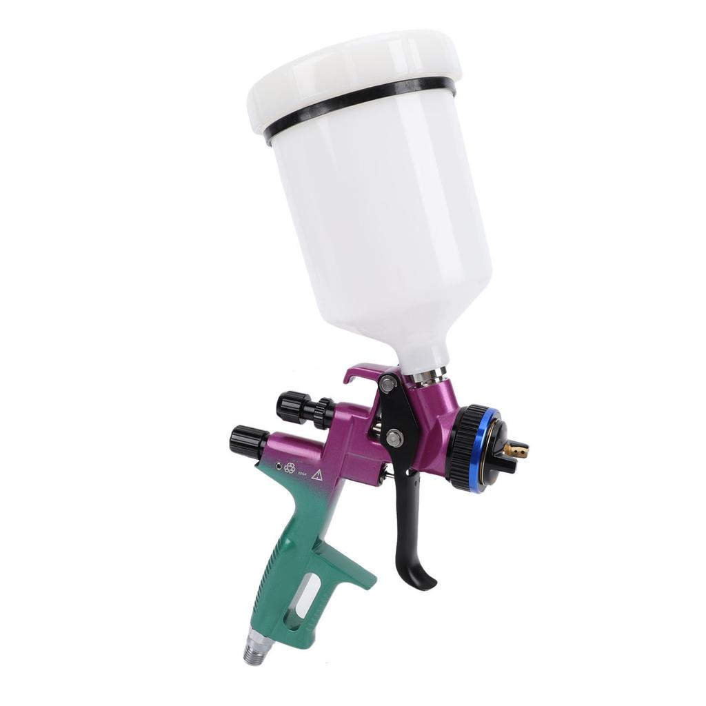 HVLP Spray   Kit Professional Paint Sprayer for Furniture Wall Art Projects Painting with 600ml Cup 1.3mm Nozzle