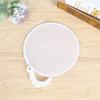 Mini Blank Fan Simple Decorative Fan Performance Fan Foldable Round Fans  Child Toy