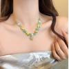 Multifuntional Shell Pendant Necklace Beaded Necklace Fashionable Clavicle Chain Necklace Perfect for Various Occasion