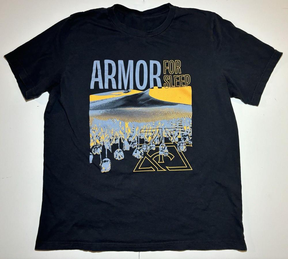 

Armor For Sleep Rock Band Album Shirt Short Sleeve Unisex Cotton Tee Unisex T-Shirt XL