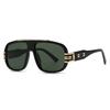  Export New Modern Retro Large Frame Men'S Sunglasses Ins Style Street Shooting Big Brand Ink Lh267
