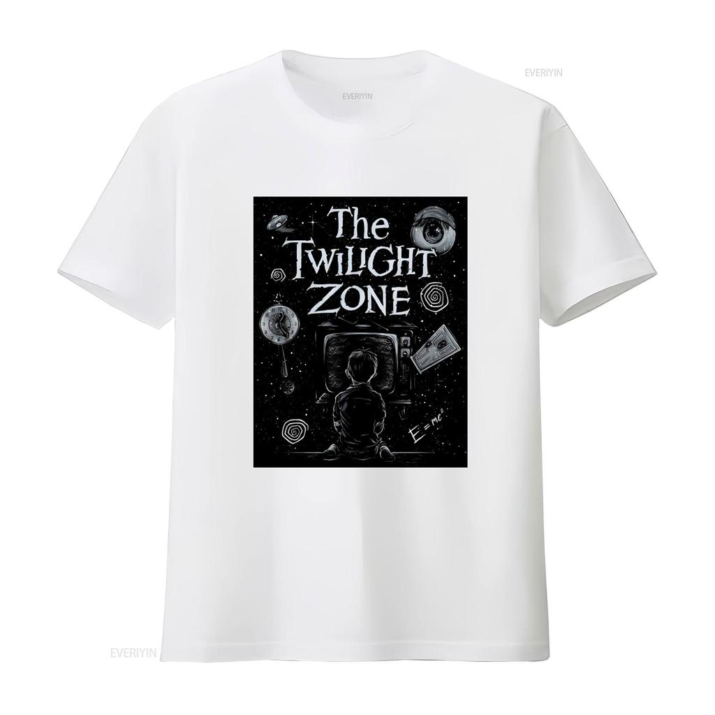 The Twilight Zone Sci Fi Tv Show T Shirt For Unisex Retro Space Alien Design Vintage Streetwear Stylish Casual Versatile