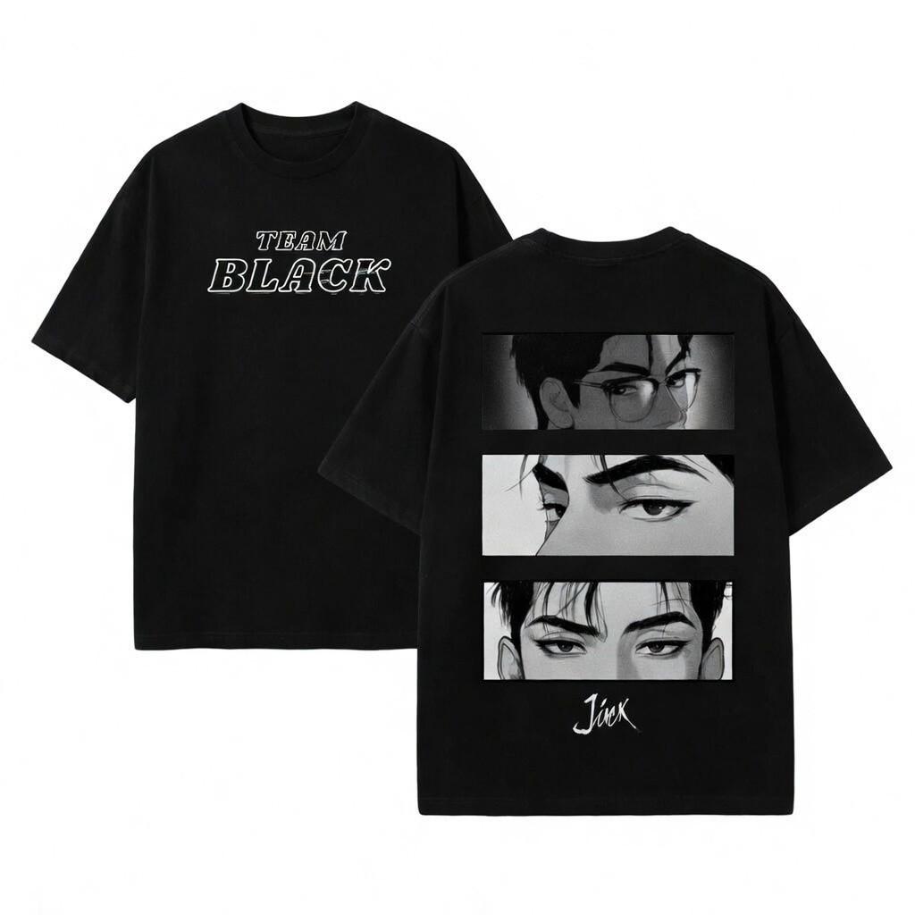 Anime Rebel Squad T-Shirt Manga Style Graphic Tee XXXL