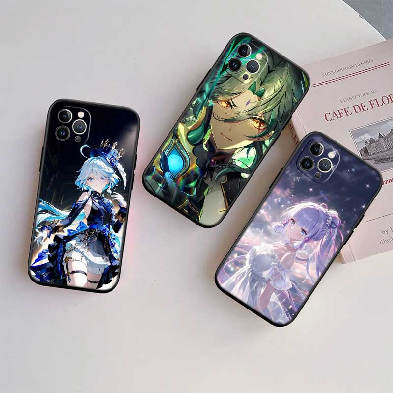 NH29 Genshin Impact New High-End Shell Phone Case for Xiaomi Poco C40 C50 C51 C55 C65 C71 C75 F3 F5 F6 F7 M2 M3 Pro Ultra