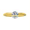1Carat Moissanite Solitaire Engagement Ring for Women   CopperSpinning Planet Design Ring Wedding Bands Jewelry Gift