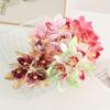 1pc Simulated Multi-Color Six-Headed Orchid Outdoor Patio Holiday Celebration Decoration Bouquet