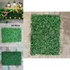 Lush Artificial Garden Hedge Screen With Realistic Ivy Vine For Elegant Decor