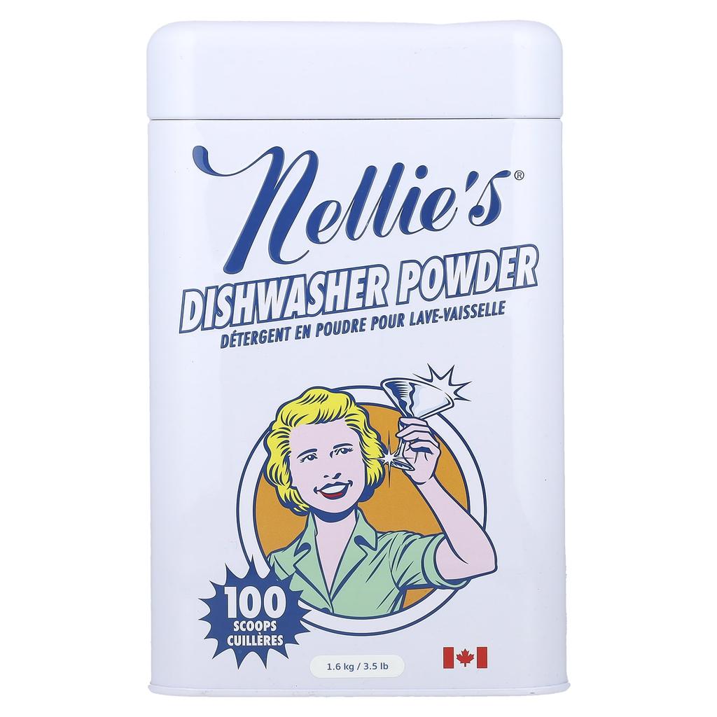 Nellie's Nellie'S Dishwasher Powder, 1.6Kg(3.5Lb)