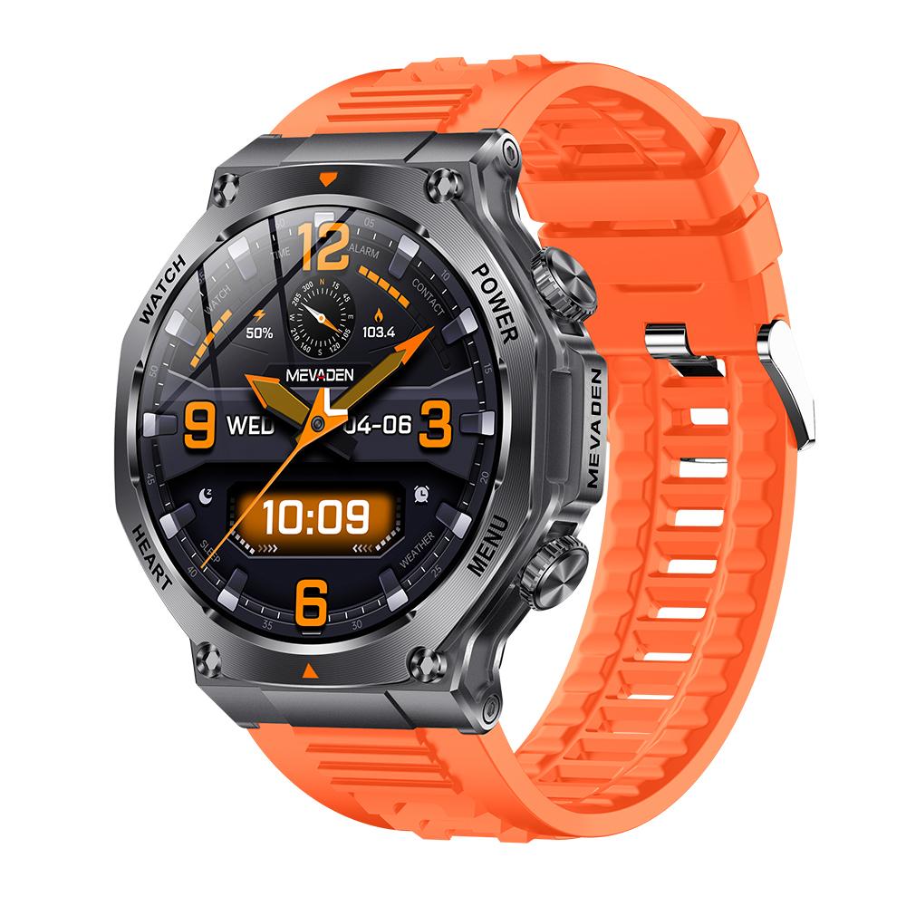 

New 1.7 inch HD Screen Bluetooth Call Smart Watch Men Outdoor Sports Health Monitor Smartwatch for Android IOS 800mAh