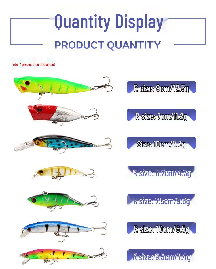 Comprehensive Beginner Fishing Kit: Hard & Soft Lures, Imitation Baits, Freshwater Micro Lures, Jigs, All-Purpose Fishing Gear Set
