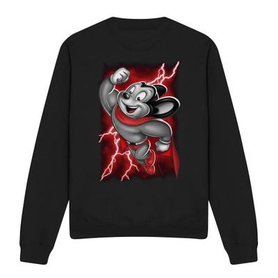 Mighty Mouse Unisex Yetişkin Mighty Storm Sweatshirt