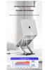 360° Rotating Foldable Laptop Stand - Portable Metal Desktop Riser with Cooling Feature