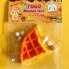 Simulation Baked Goods Squeeze Toy Stress Relief Croissant Waffle Toast Bread Sensory Toy Decompression Food Fidget Stress Ball