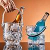 Transparent Wine Ice Cooler For Party Home Whisky Ice Bucket Ice Champagne Bucket Thermal Beer Bucket Bar Accessories