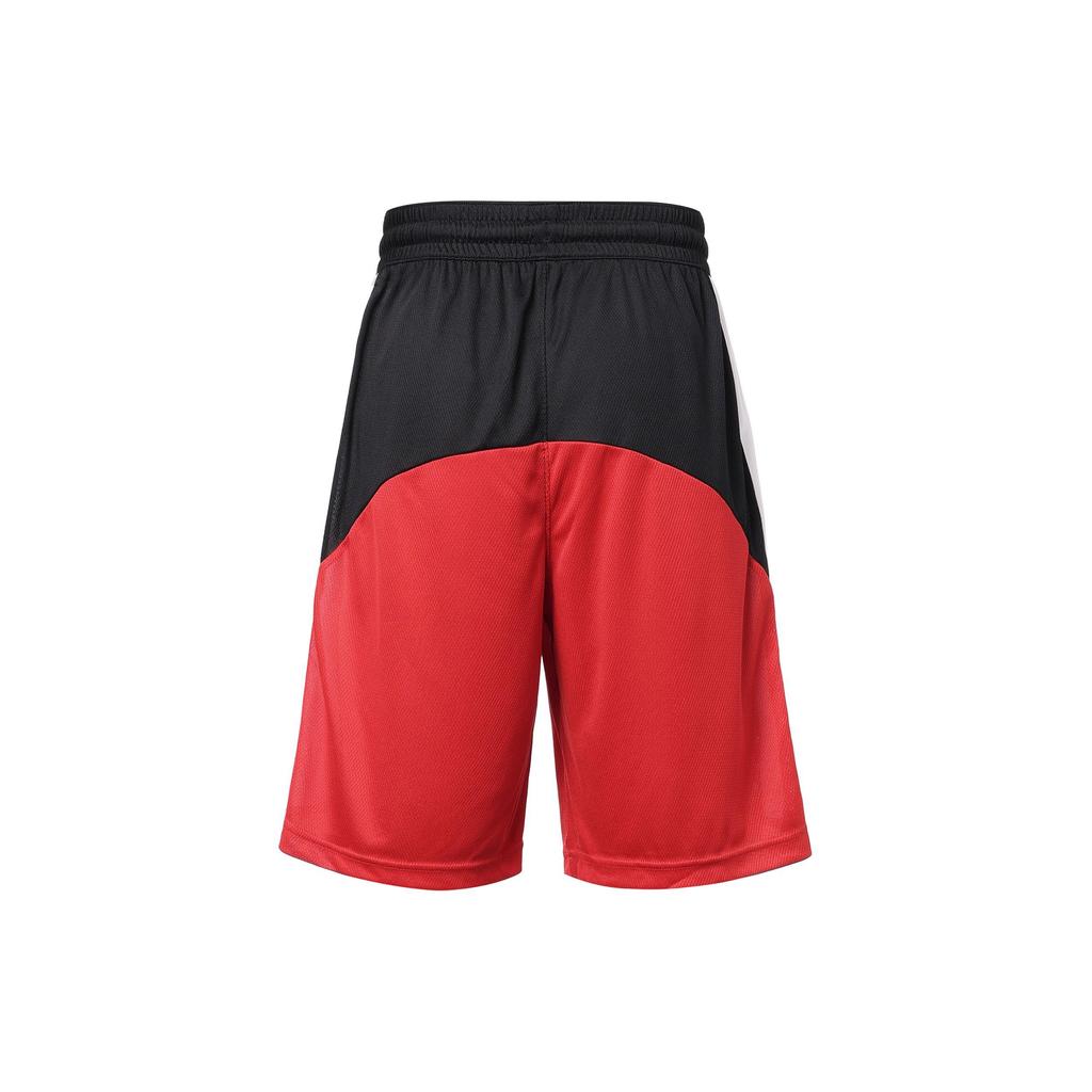 Nike Pantaloncini con Coulisse con Logo Color-Block Uomo Pantaloni Nero Rosso DQ5827-011