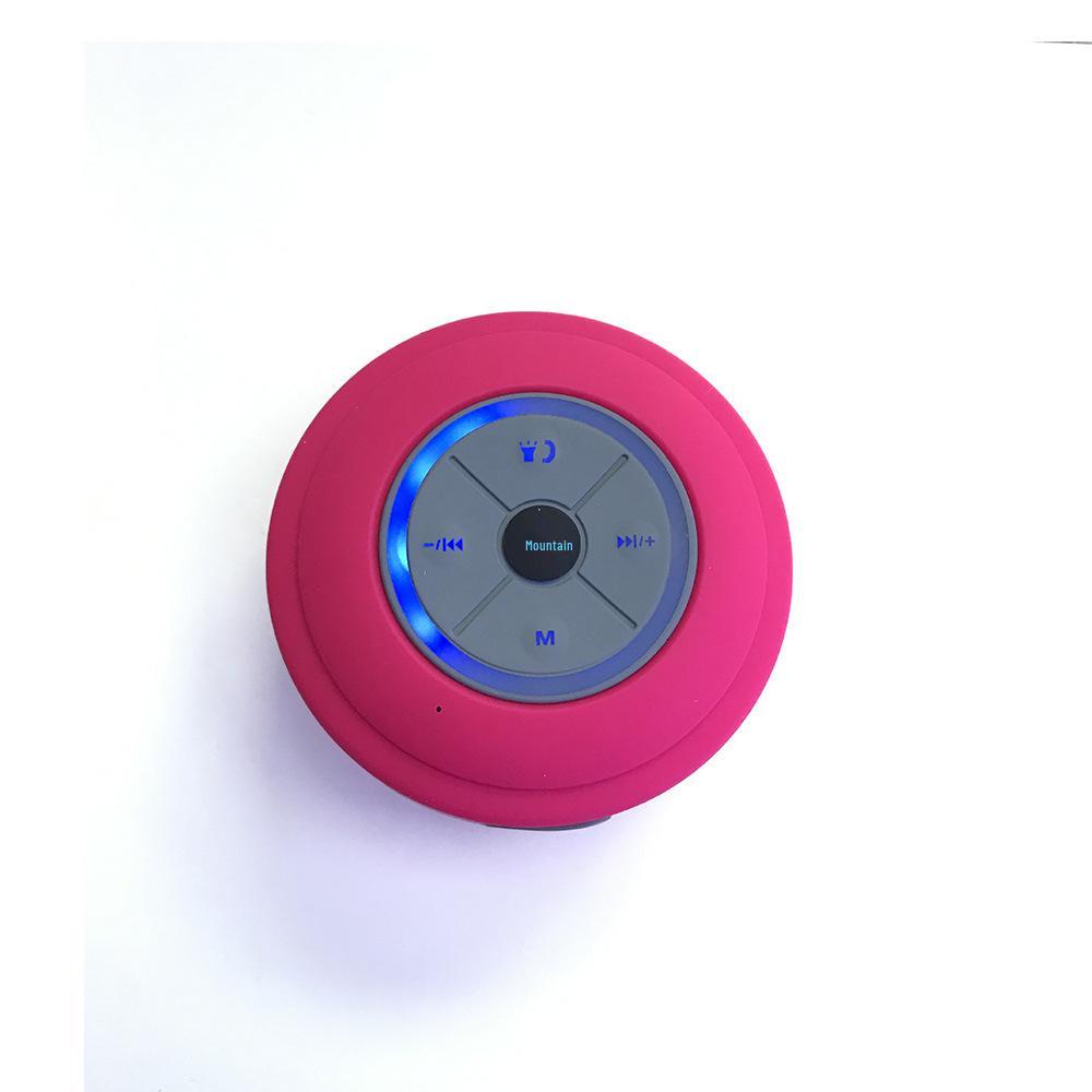 Q9 Wireless Waterproof Bluetooth Speaker with Suction Cup for Car & Bathroom - Colorful, Compact, and Perfect as a Gift