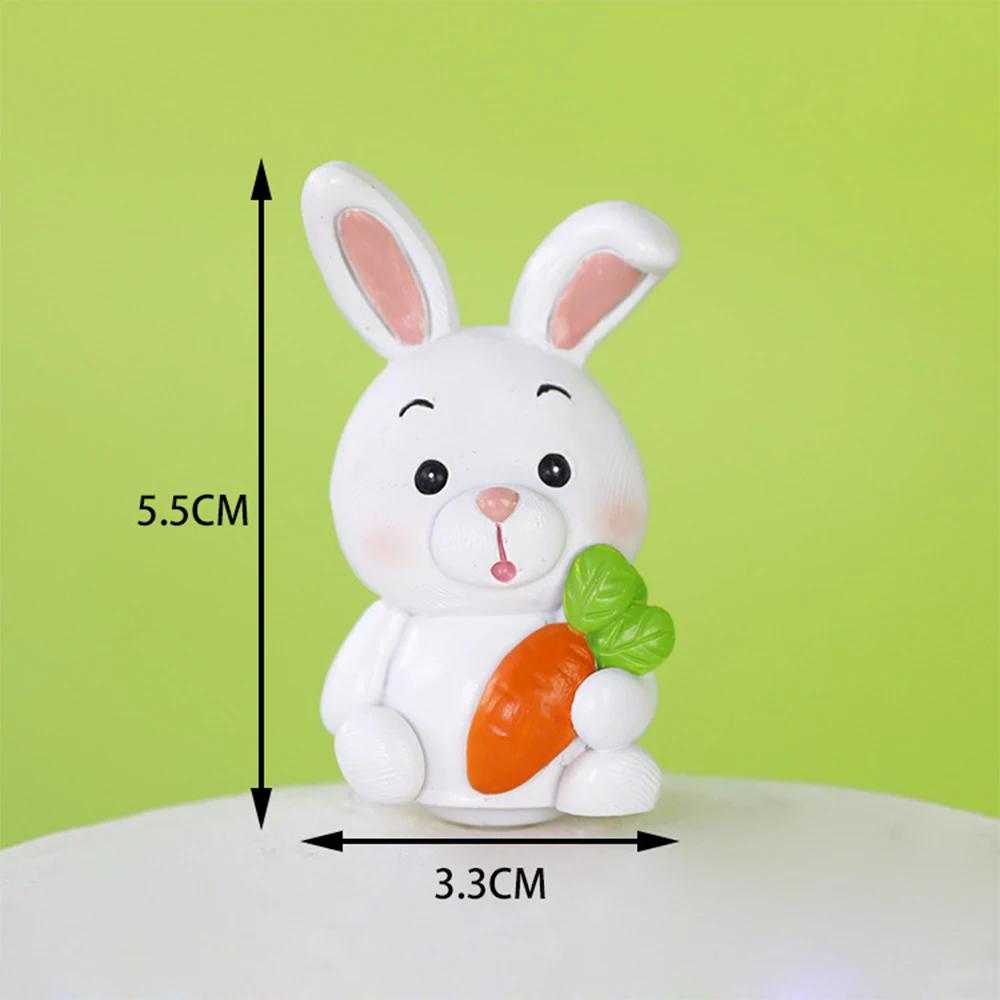 Safari Animal Cake Decoration Cartoon Woodland Animal Cake Toppers Rensin Lion Panda Kids Jungle Safari Birthday Party Supplies