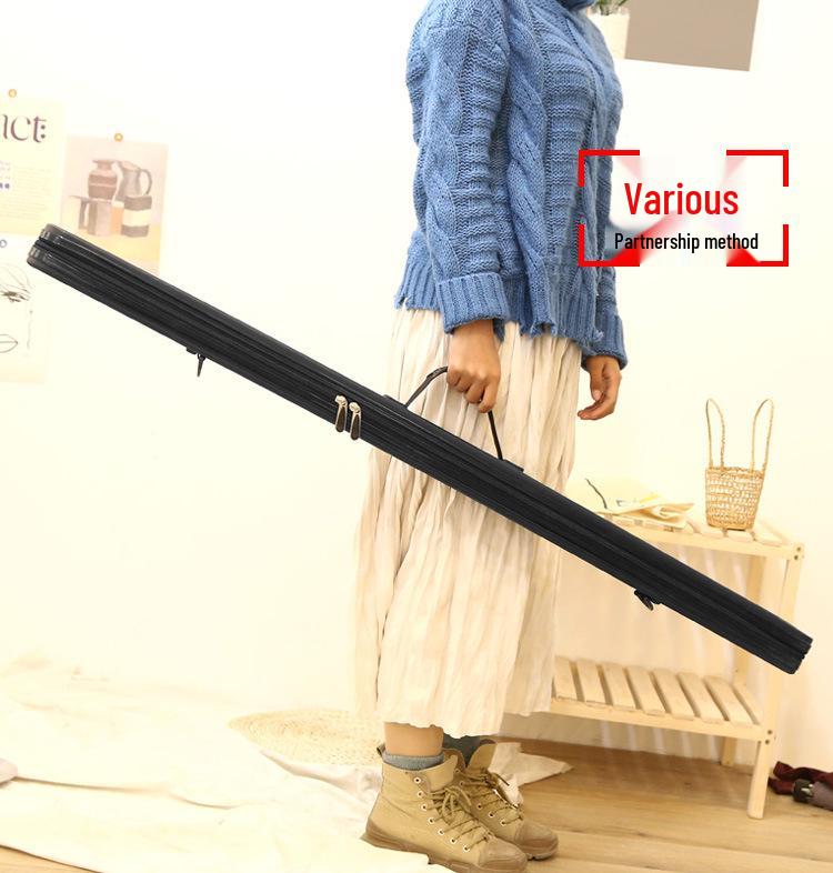 Waterproof Hard Shell ABS Fishing Rod Bag - Available In 1.25m, 1.35m, and 1.45m Sizes, Lightweight and Compact.