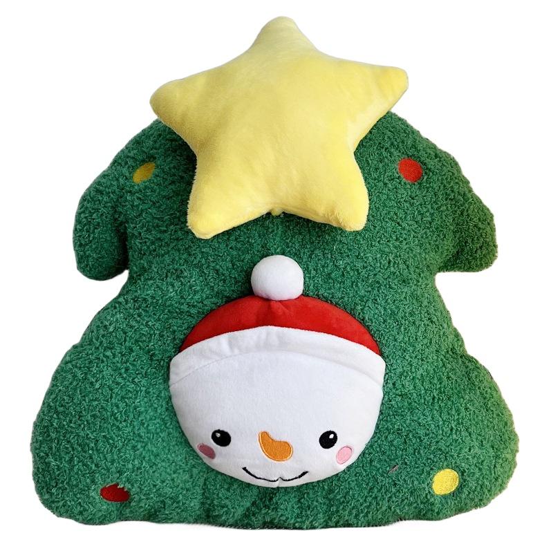 Verwandelbares Weihnachtsbaum-Wurfkissen Plüschtier Geschenk für Mädchen 45cm Höhe