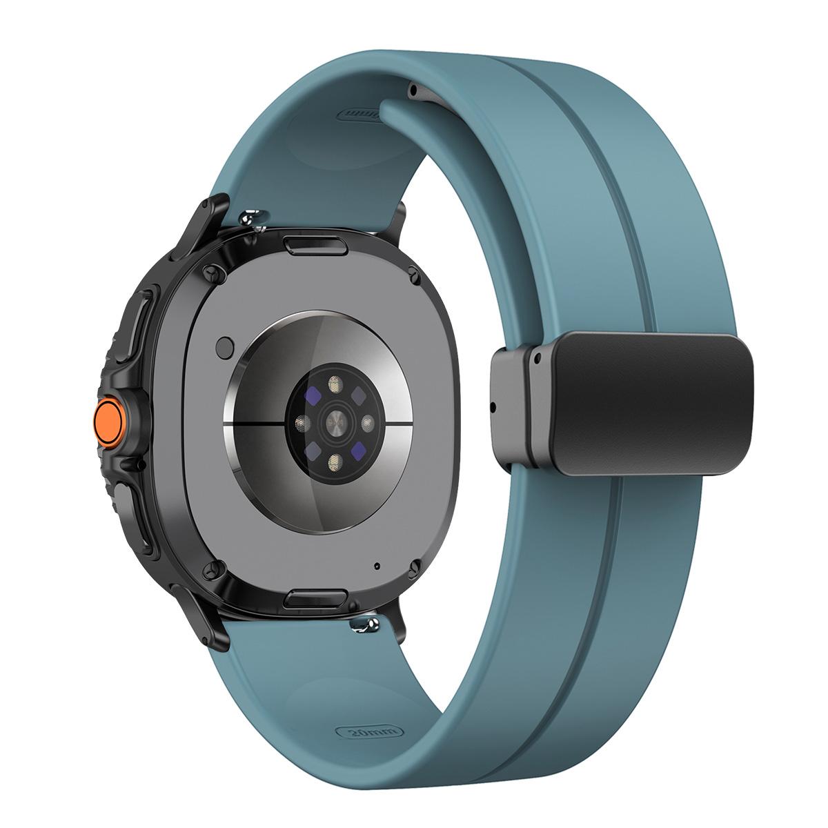 

Magnetic Buckle Strap for Samsung Galaxy Watch 8 Classic 46mm /Ultra 2025 Silicone Band for Galaxy Watch 8 44mm 40mm Accessories Galaxy Watch 8 44mm