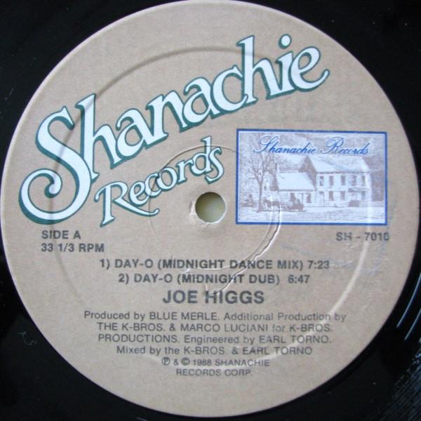 

12inch Record JOE HIGGS DayO SH7010 Shanachie 1988 US Reggae Ska Dub Used