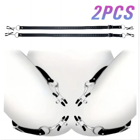 BDSM Labia Spreader Clip Nipple Clitoris Onto Clitoris SM Bondage Spread Pussy Open Vagina Stimulator For Women Adult Sex Toys