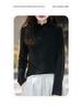 Soft & Cozy Women's Half-Zip Stand-Up Collar Sweatshirt - Warm, Long Sleeve, Loose Fit for Autumn/Winter