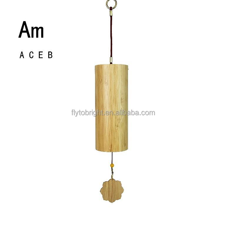 Cheap Decorative Musical Instrument Chakra Customized Bamboo Wind Chimes Sound Healing Bells Yoga Meditation Outdoor