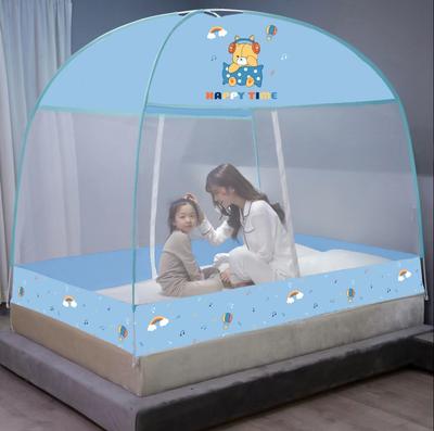 2022 Installation-free Yurt Mosquito Net Dust Top Household Encryption Thickened Student Dormitory Mosquito Net