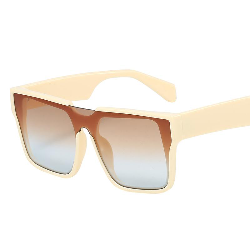 European American Women's Sun Glasses Square Shape Stylish Sunglasses Woman Vacation Travelling Men Sunglass