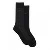Mens Patterned Crew Socks (Pack of 2)