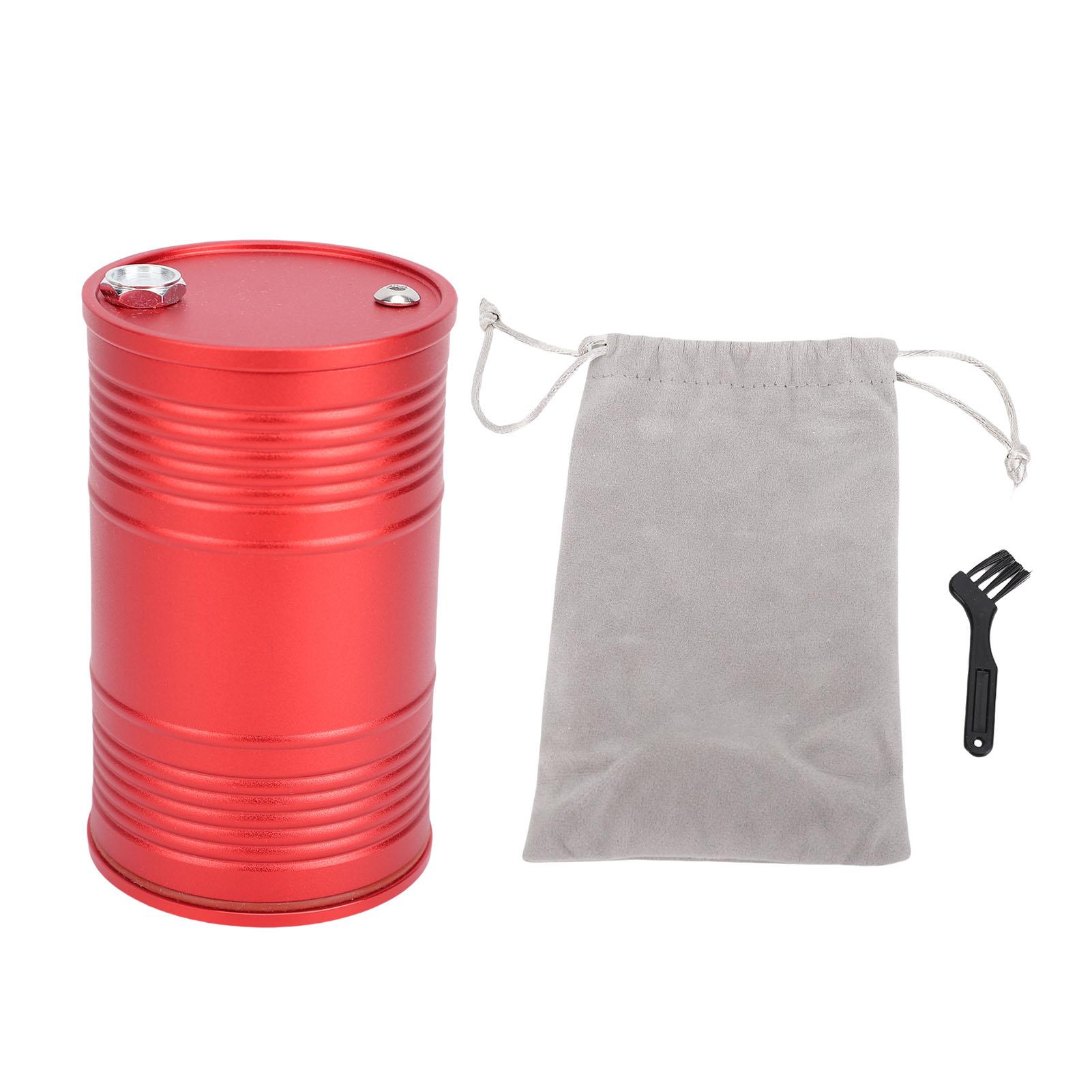 

Car Trash Can Aluminum Alloy Wide Mouth Multifunctional Car Cup Holder for Trucks SUV Boat Red