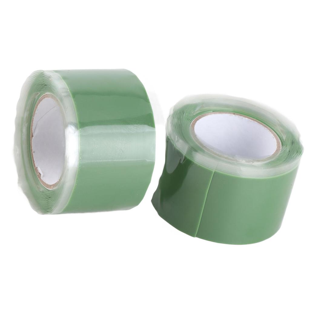 2PCS Self Fusing Silicone Tapes Insulation Waterproof Adhesive Tape for Water Pipe Hose Repairing